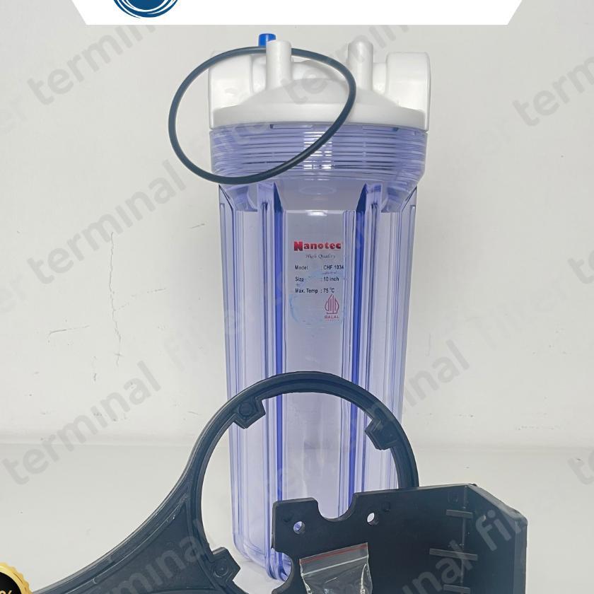Housing Clear 10" - Nanotec / Housing Filter Air 10 Inch Clear - Nanotec / Housing Clear 10 Inch - N