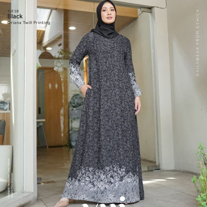 GAMIS ETHICA YUI 18, GAMIS DAILY, GAMIS PEREMPUAN MUSLIMAH