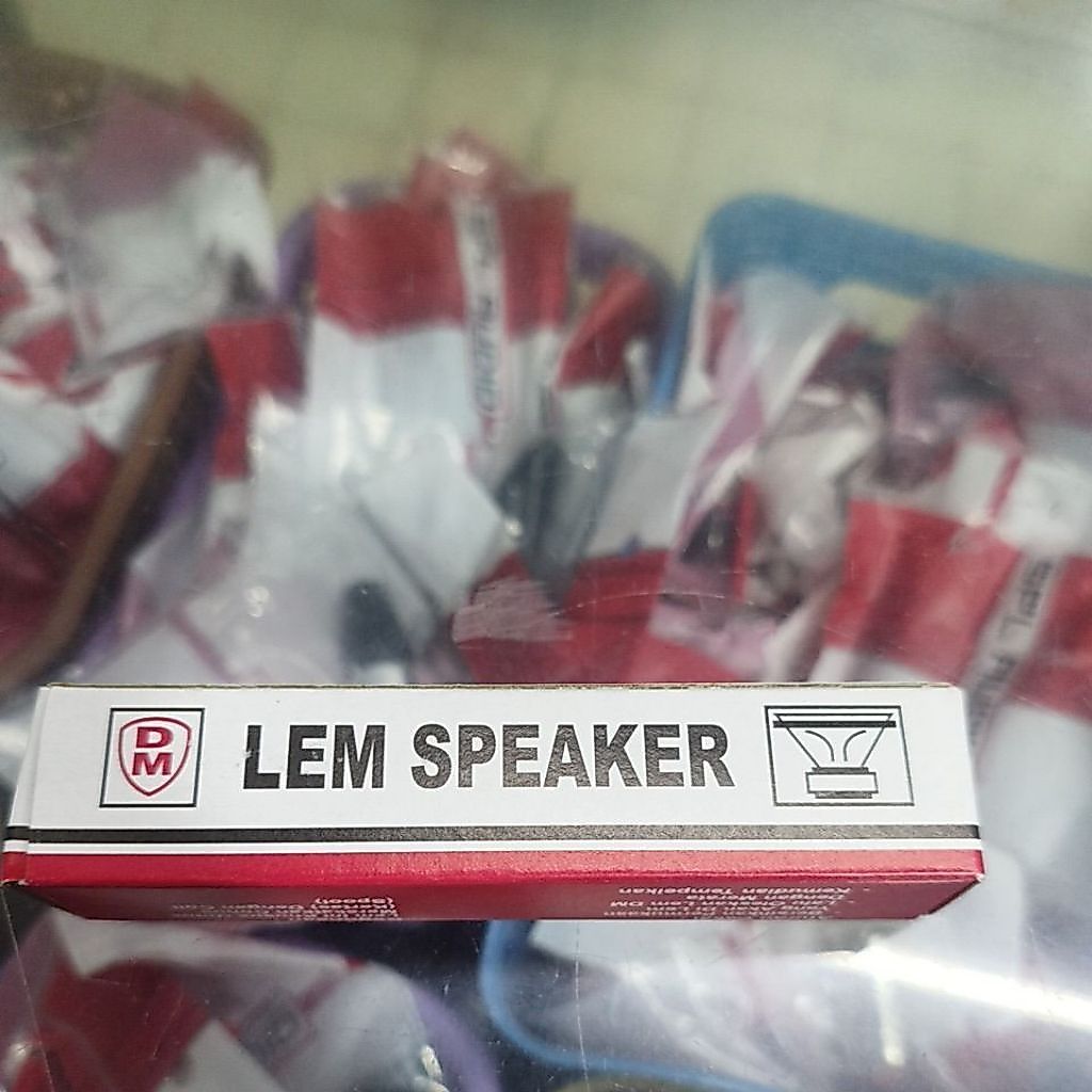 LEM SPEAKER WARNA HITAM