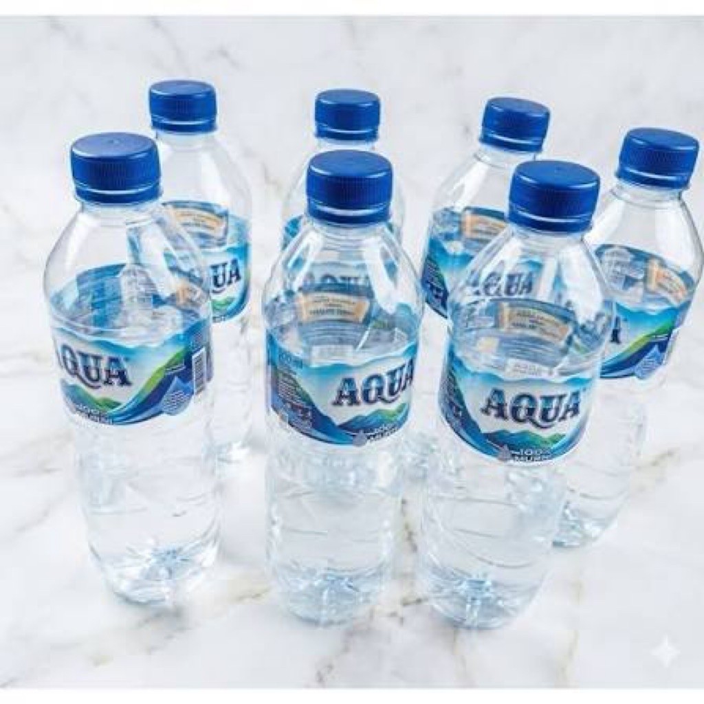 botol aqua bekas 600ml