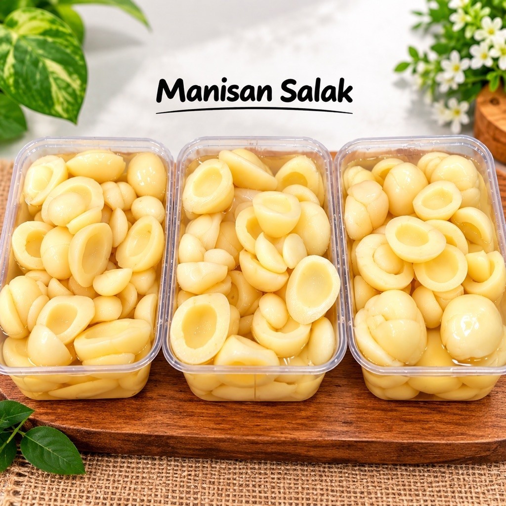 Manisan Salak Kering Camilan Manis dalam Kemasan
