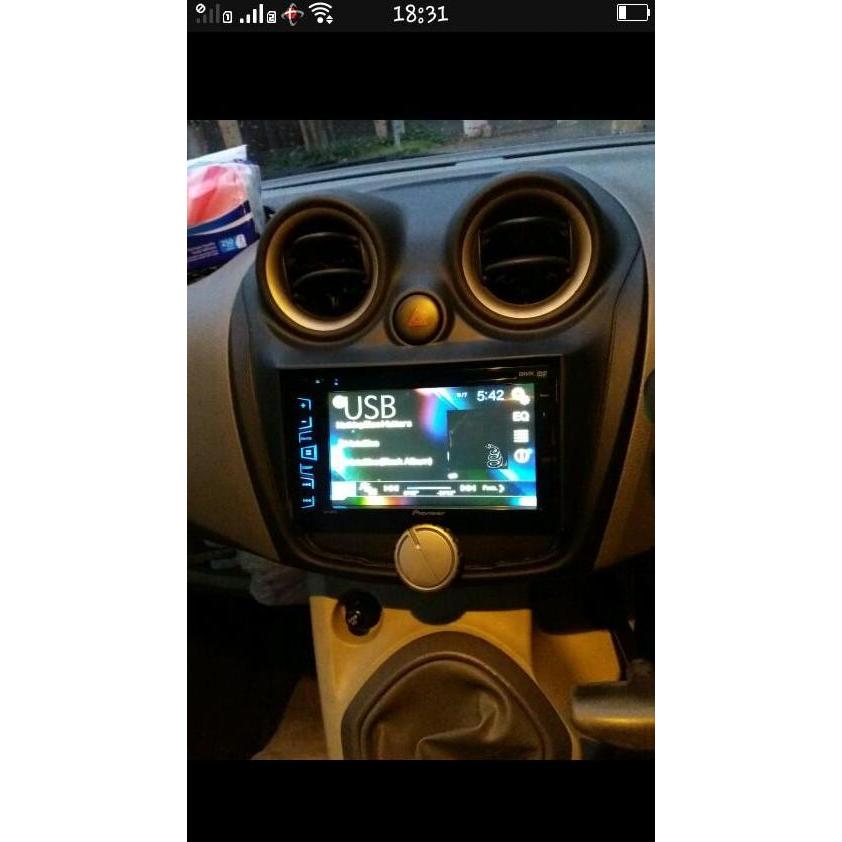 RETEKNO FRAME MOBIL DATSUN GO -FRAME DOUBLEDIN DATSUN GO