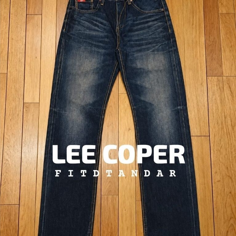 celana denim jeans pria lee cooper second original