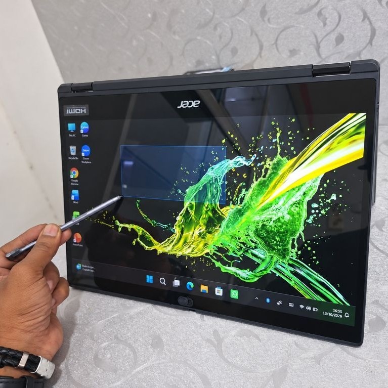 Laptop Acer Travel Mate Spin Touchscreen Ram 16GB