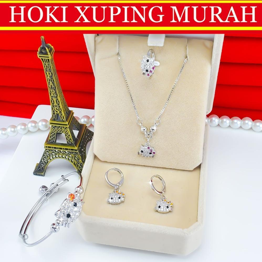 [ TJE ] Perhiasan Set Anak HK Permata PERAK