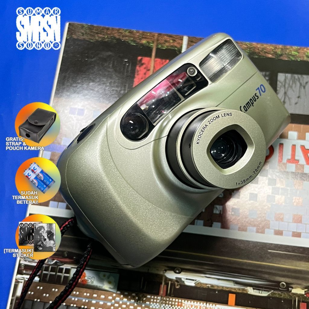Kamera Analog Fitur Lensa Zoom | Kyocera Campus 70