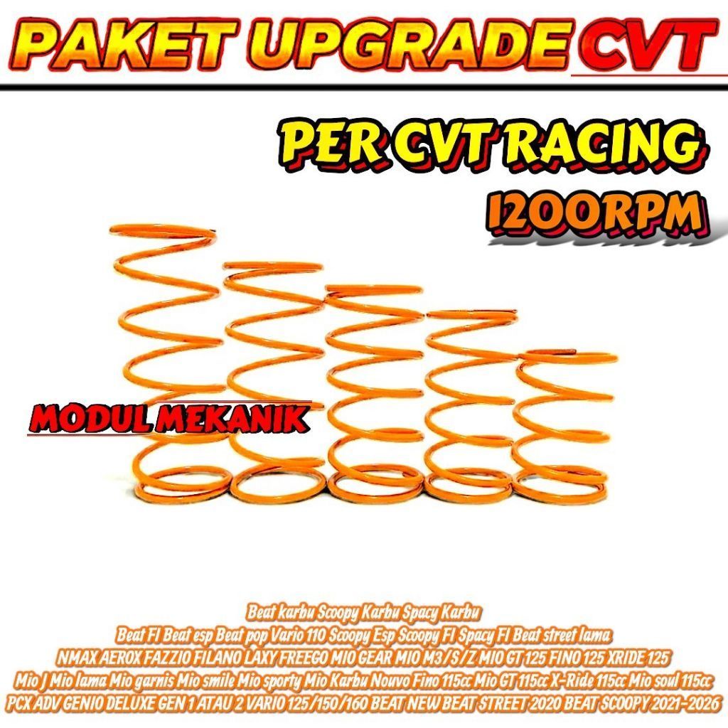 Per Cvt 1200 Rpm / per cvt racing 1200RPM / PER CVT 1200 RPM