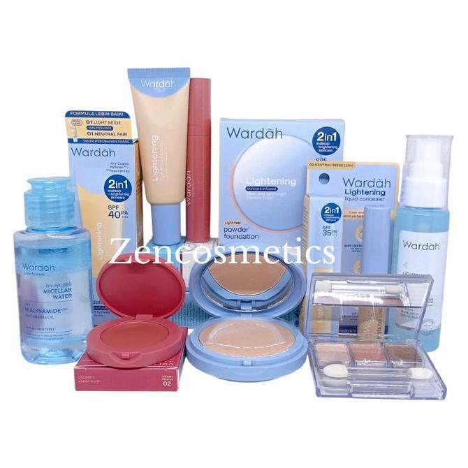 kariipin4 - wardah paket make up lengkap/ wardah make up komplit /make up parsel