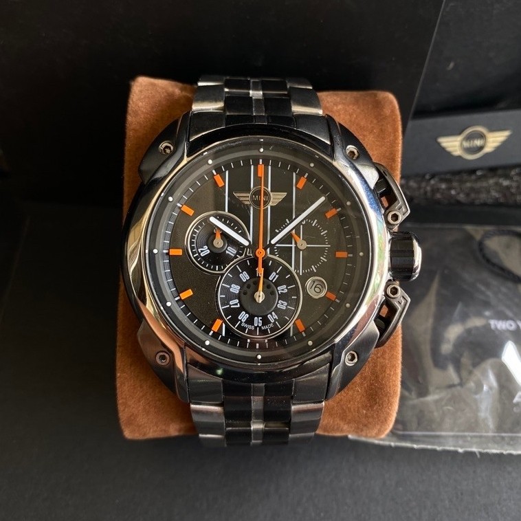 Jam Tangan Pria Original Mini Cooper - Mini 26 Chronograph Second