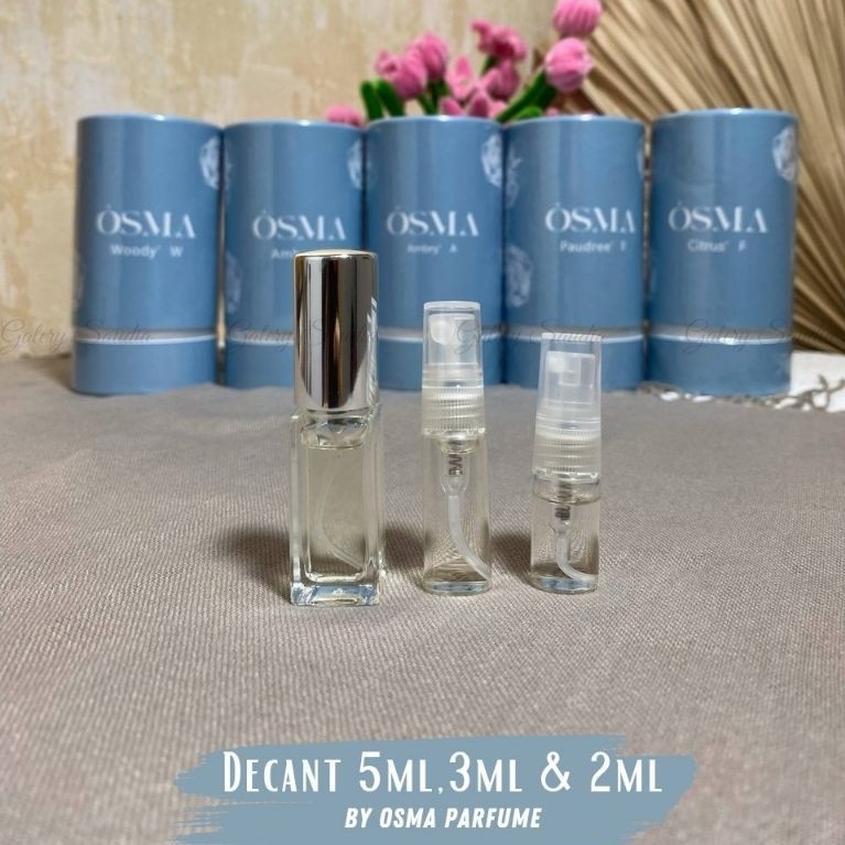 Parfum OSMA Decant  (Ukuran 2ml, 3ml & 5ml)/decant osma/travel size parfum osma/parfum osma original
