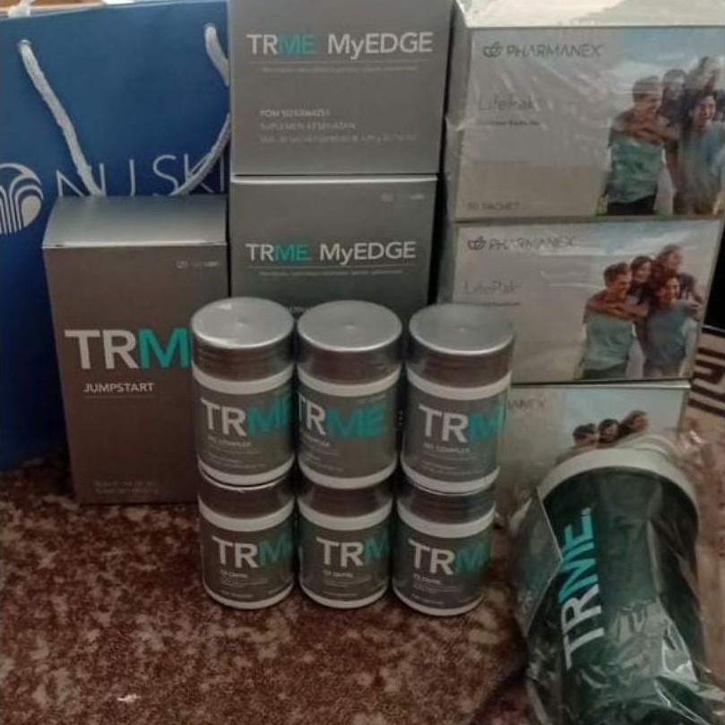 trme diet 3 bulan TANPA TRIMSHAKE® tr90 tws v2 suplemen diet nuskin® ageLOC® ORIGINAL ASLI