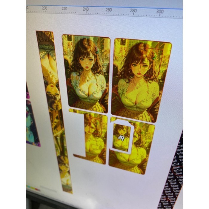 

[COD] Garskin Stiker Hot S Label Custom Presisi Terlaris