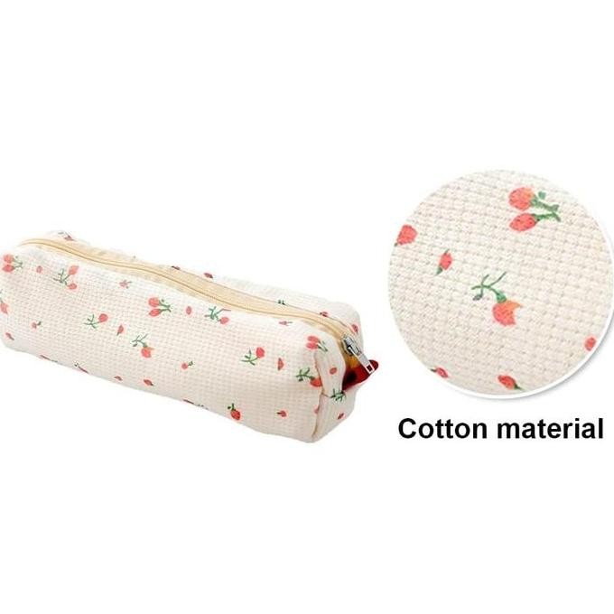 

Kotak Pensil Sekolah Motif Little Flower Perempuan Trendy Pencil Case Vintage Tempat Pensil Motif Bunga Allshop