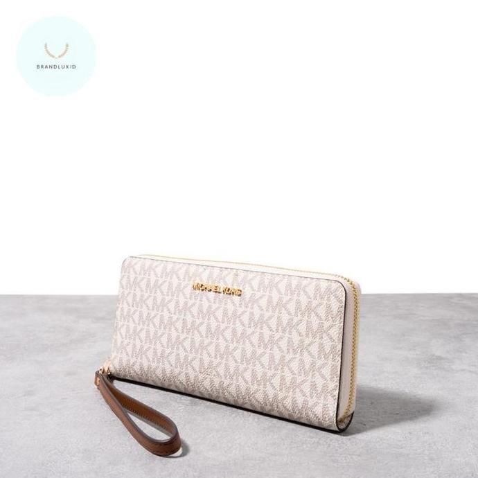 Michael Kors Jet Set Travel Large Continental Wristlet Monogram