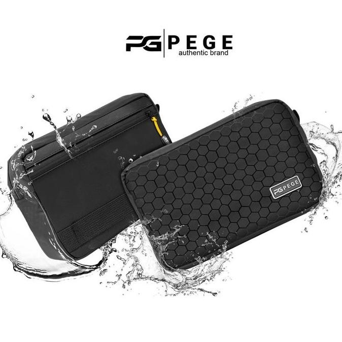 Tas Selempang Clutchbag Original Pege Carrol Handbag Tas Tangan Pria Wanita 3In1 Waterproof - Pg 912