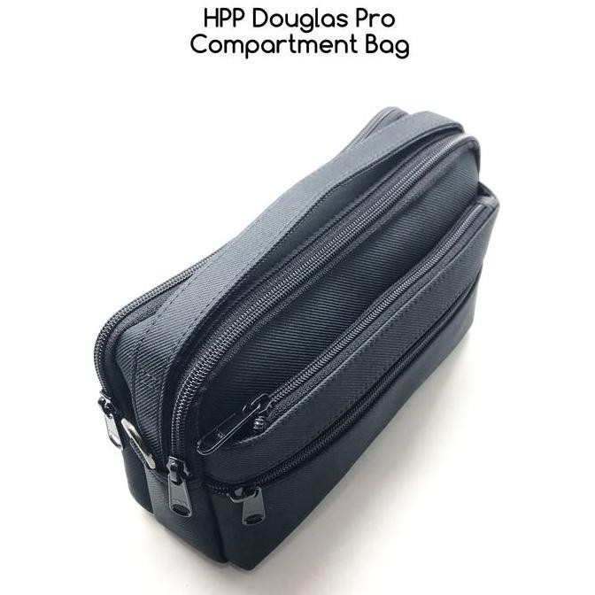 Tas Pria Hpp Douglas Pro Compartment Bag Premium Quality Tas Banyak Resleting