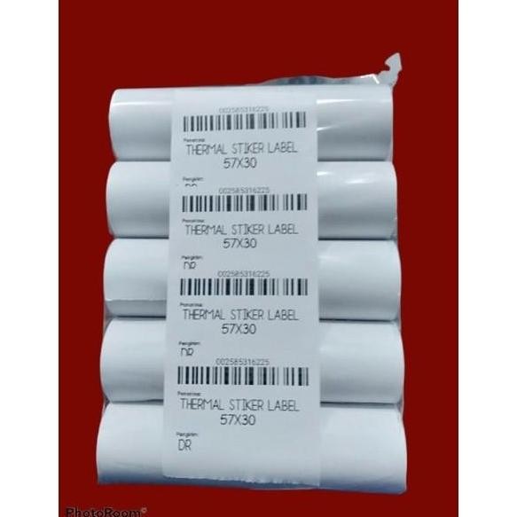 

Buruan serbu] KERTAS THERMAL STIKER LABEL 58X30/57X30