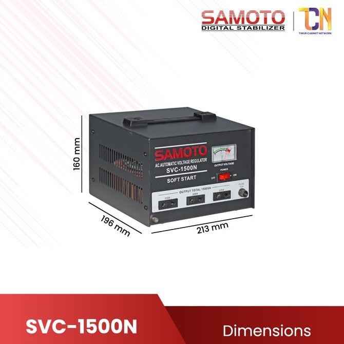 STABILIZER SERVOMOTOR 1500N 1500VA PC KOMPUTER ELEKTRONIK AUTO VOLT