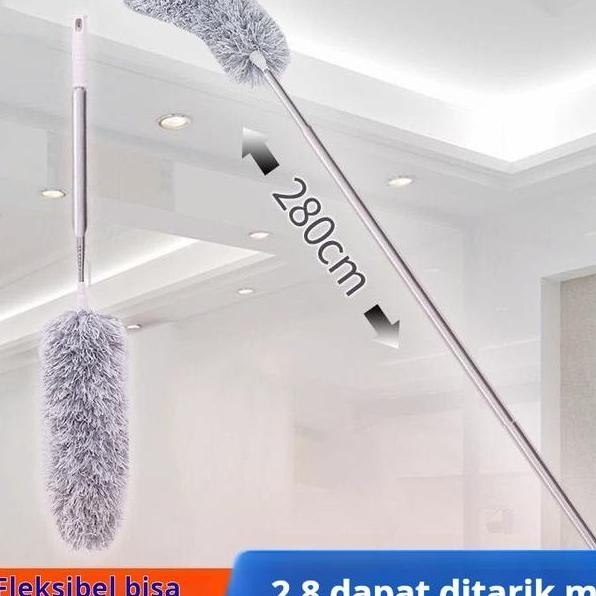 Kemoceng Ayam Kemoceng Rumah Tangga Kemoceng Tiang Teleskopik Panjang Multifungsi Pembersih Atap Pen