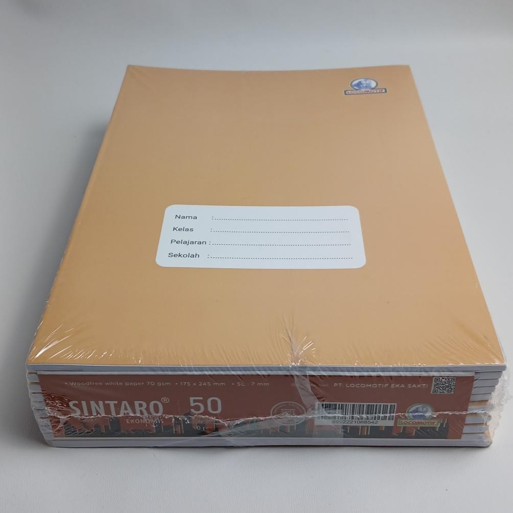 

Buku Campus Besar Cover Coklat 50 lembar Sintaro