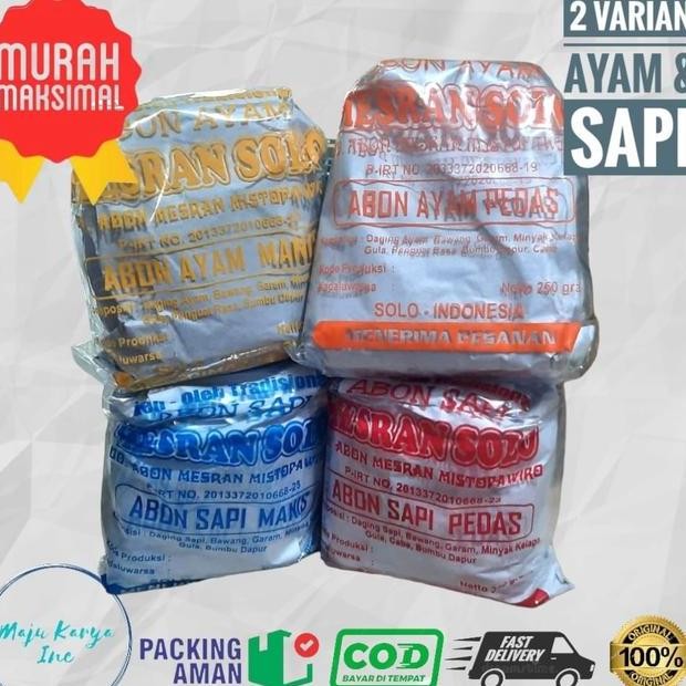 

Abon Mesran Sapi Ayam 250 Gram Solo