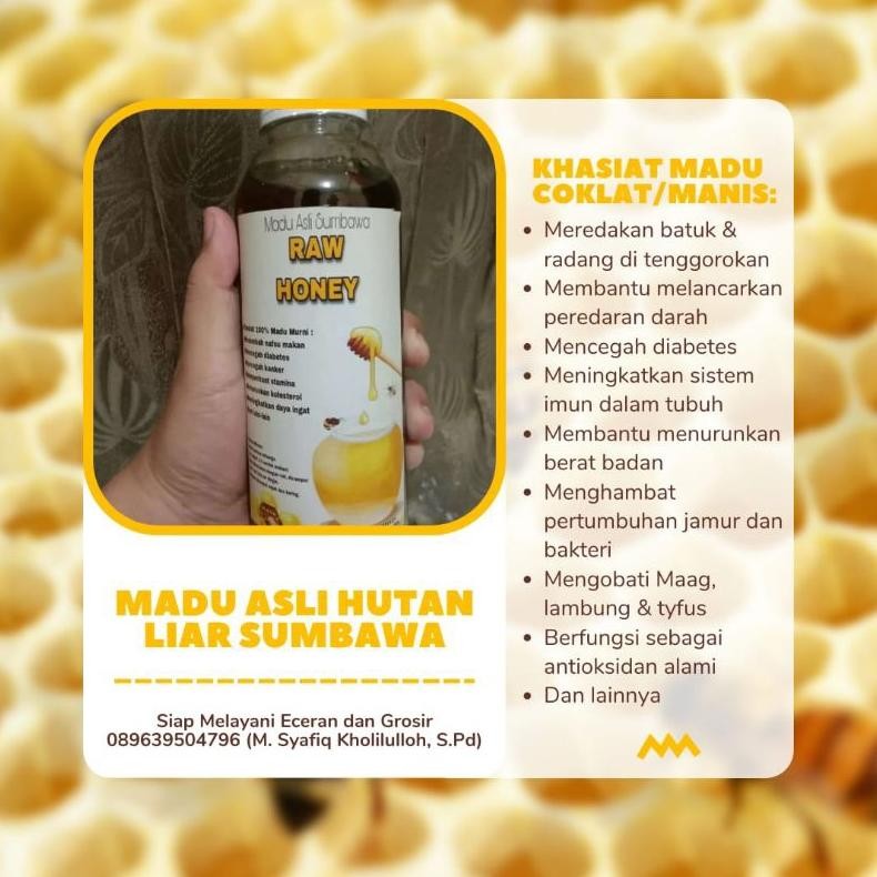 

(Terbaru) Madu Reihan Asli Hutan Sumbawa Coklat Manis 500ml (Terlaris)