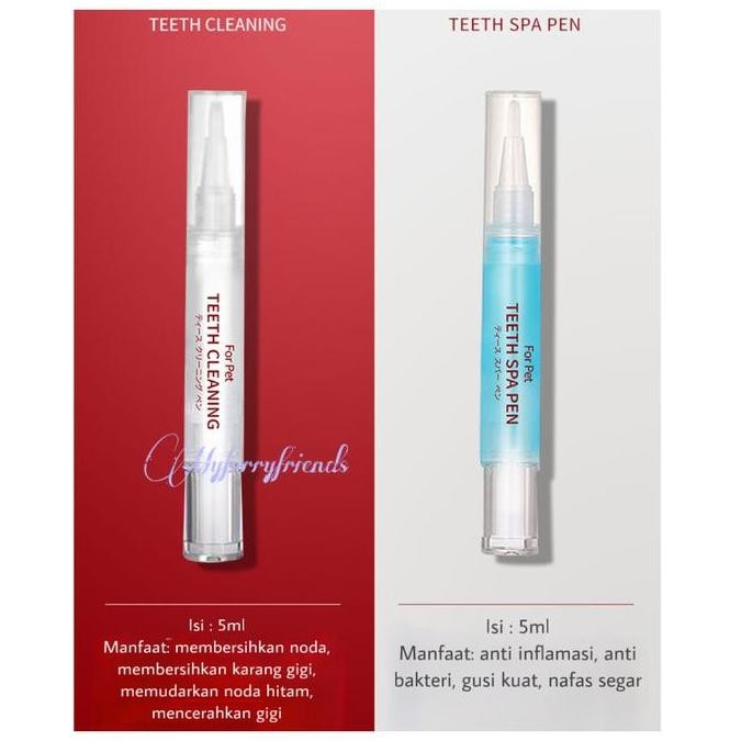Kojima Japan teeth cleaning and spa pen hewan pembersih karang gigi