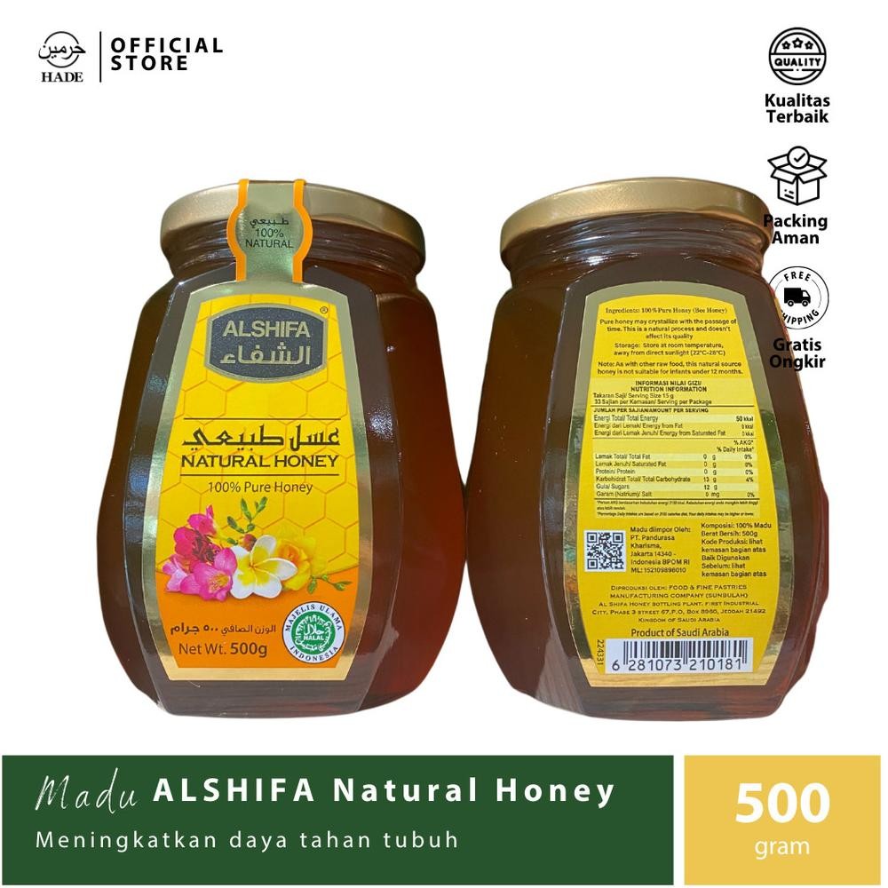 

(Terbaru) Al Shifa - Madu Alshifa Natural Honey - 500gr (Terlaris)