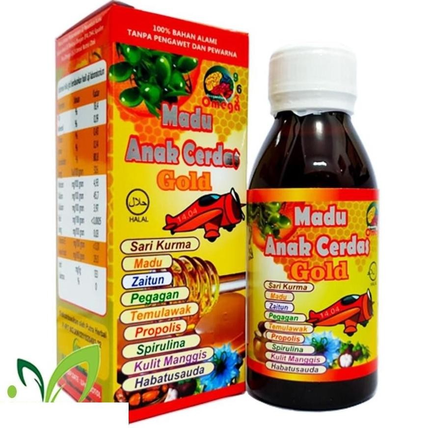 

(Terbaru) MADU ANAK CERDAS GOLD/MADU HERBAL/VITAMIN ANAK (Terlaris)