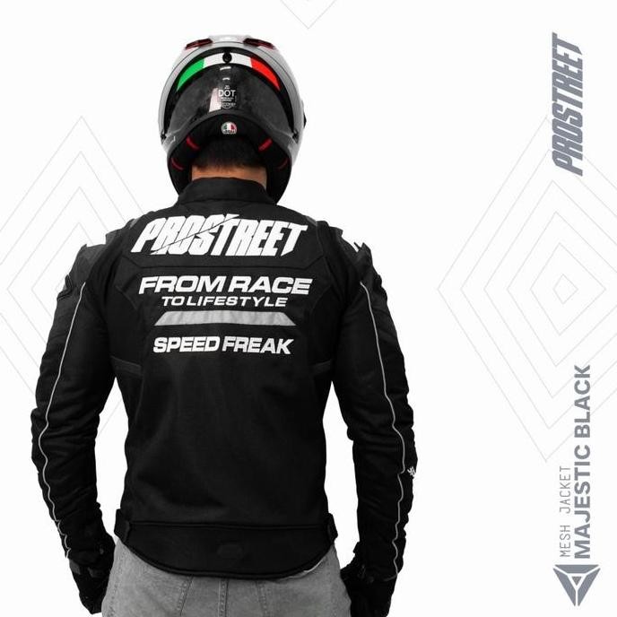 Ready PROSTREET MESH JACKET MAJESTIC BLACK