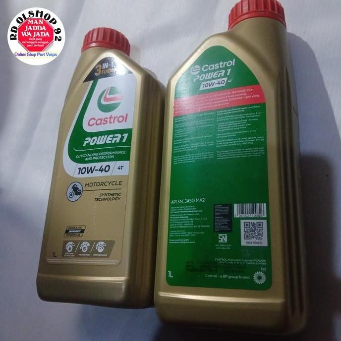 Ready Oli Mesin Vespa Matic Merk Castrol