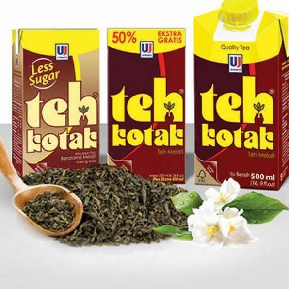 

welcome to tahuan jaya Surabaya gosend dus teh kotak ultra jasmine original less sugar lemon apel blackcurrant 300ml
