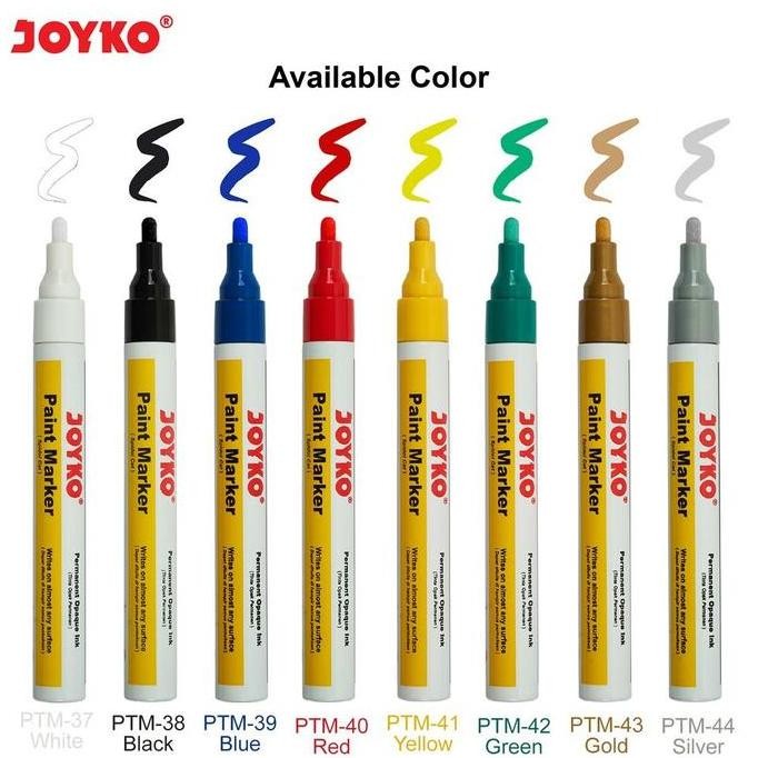

Joyko Paint Marker Color Spidol Cat Permanen Warna