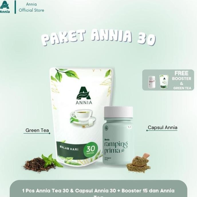 

welcome to tahuan jaya ANNIA DIET Paket 30HARI turun 7-15kg ! BEST SELLER
