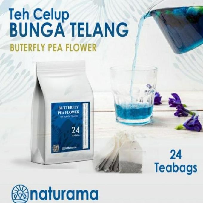 

welcome to tahuan jaya TEH BUNGA TELANG CELUP 24 TEABAGS TEH BIRU ORGANIK
