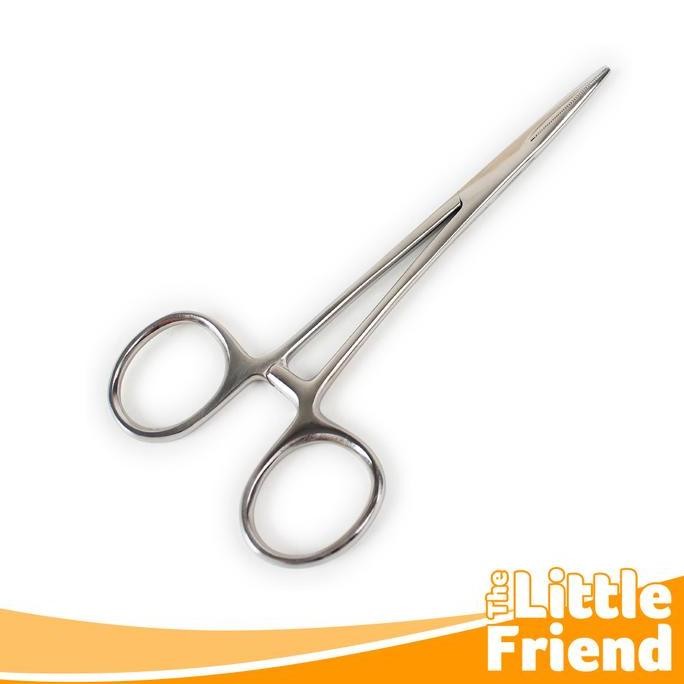 Gunting Pembersih Pencabut Bulu Telinga Anjing Kucing Bahan Stainless