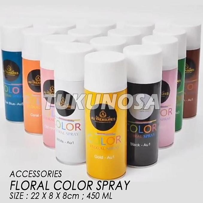 FLORAL COLOR SPRAY CAT SEMPROT BUNGA PILOX BUNGA PEWARNA KELOPAK BUNGA PEWARNA BUNGA FLOWER COLOR SP