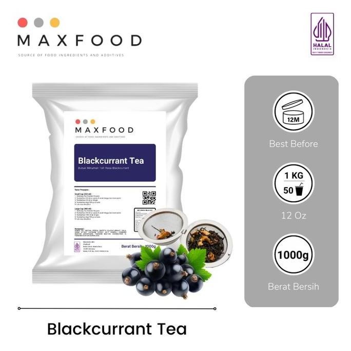 

welcome to tahuan jaya Blackcurrant Tea/ Bubuk Minuman Blackcurrant Tea/ Blackcurrant Tea Powder 1kg
