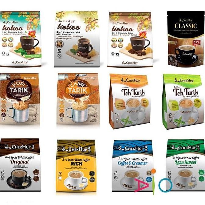 

welcome to tahuan jaya Chek Hup 3 in 1 Ipoh White Coffee / Chekhup Kokoo 3in1 / Teh Tarik