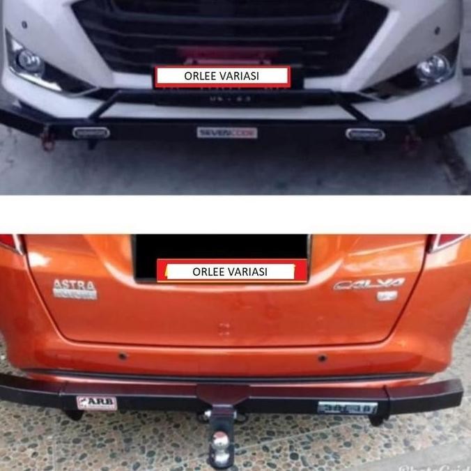 PAKET Tanduk + Towing Calya/Sigra | Paket Bumper ARB Depan Belakang