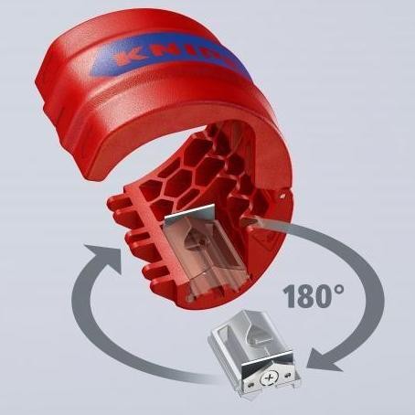 

Knipex Pemotong Pipa Pvc 90 22 10 Bk Bix Cutter Plastic Pipe