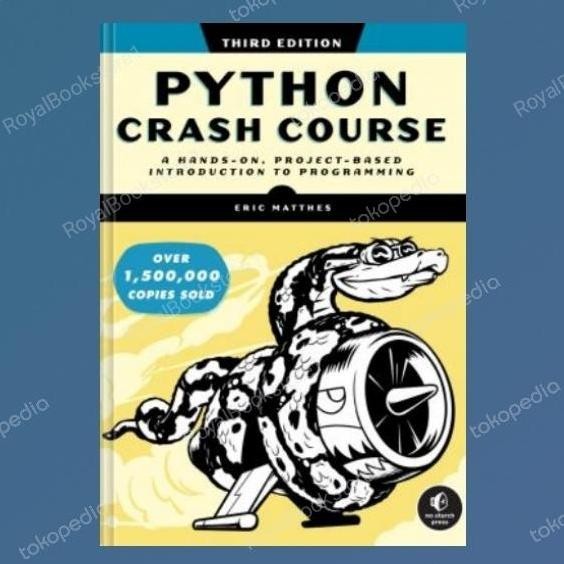 New Edition Buku Python Crash Course 3Rd Third Edition