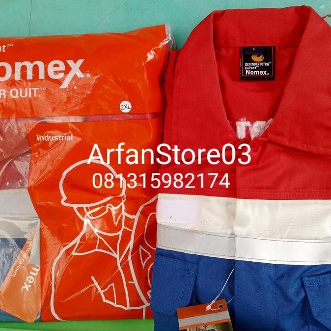 Hits Wearpack Nomex Pertamina/Coverall Nomex Pertamina