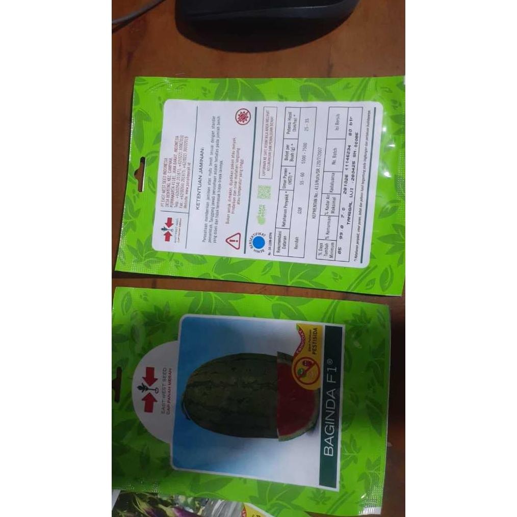 Benih Semangka Baginda Sp (80 Btr) Panah Merah / Benih Semangka