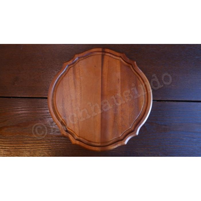 TERBARU Sngo 222Fifth Castine Cutting Board Kayu Bundar Tatakan Salad Bowl