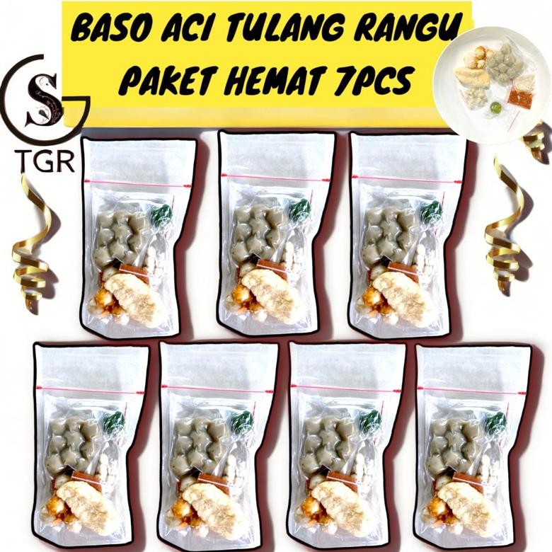 

Paket 7 Pcs Baso Aci Tulang Rangu Paket Usaha Murah Pisan - Gudangsnacktgr