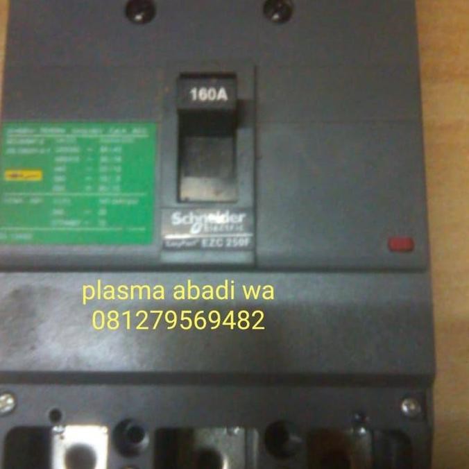Mccb Schneider Ezc 250F 3 Phase 160 A Kode 620