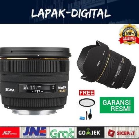 TERBARU Sigma 50mm f/1.4 EX DG HSM For Nikon BISA GOSEND