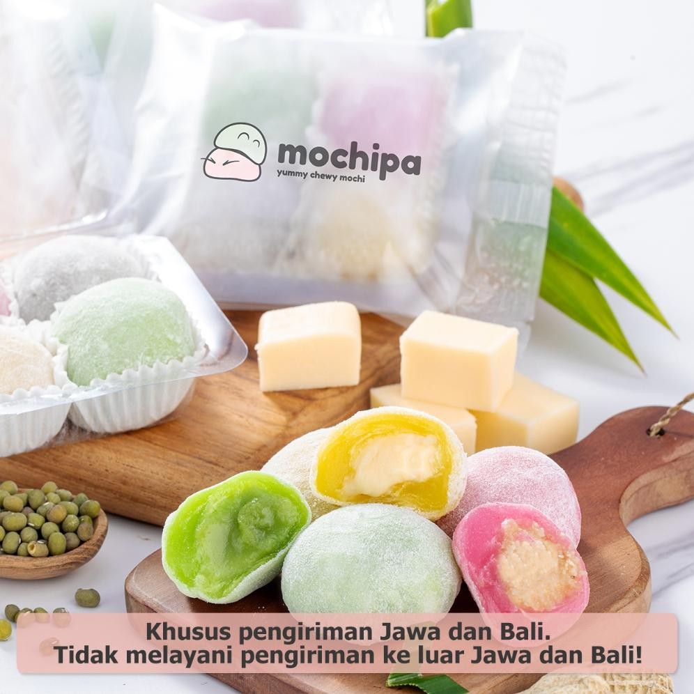 

Mochipa - Kue Mochi Isi 12Pcs, Varian Rasa Beragam
