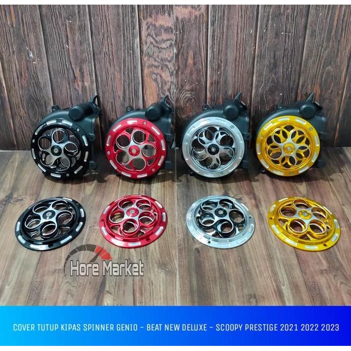 Promo TUTUP KIPAS SPINNER GENIO BEAT NEW DELUXE 2020 SCOOPY PRESTIGE 2021 2022 2023 STREET LED COD